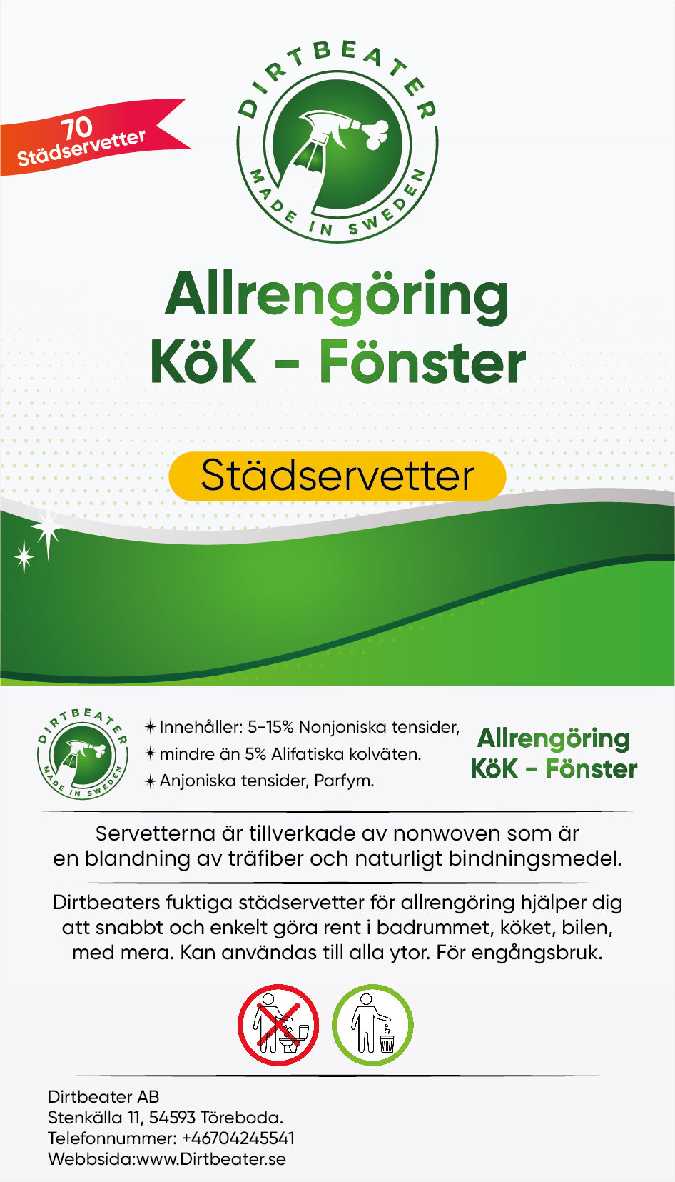 Städservetter allrengöring - Dirtbeater